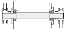 Alberi rotanti/Gradino sui due lati:Immagine relativa