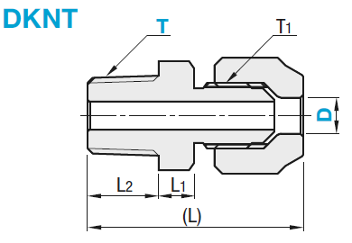 Raccordi per tubi in rame ricotto/Giunto, estremità filettata:Immagine relativa