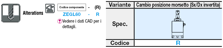 [Alta precisione] Asse Z/Vite senza fine/Quadrate/Manopola lunga/A coda di rondine:Immagine relativa