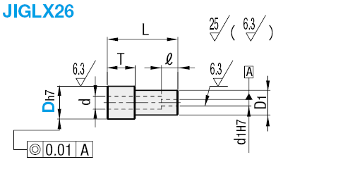 Piastre adattatrici motore/Utensili di centraggio piastre adattatrici per attuatore LX26:Immagine relativa