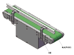 Staffe per rotaia/Rotaie in tecnopolimero regolabili con fori asolati:Immagine relativa