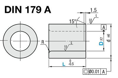 DIN 179 Boccole di foratura cilindriche:Immagine relativa
