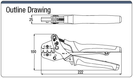 Original Dynamic Connector Manual Crimping Tools (D3100 / D3200 Series):Related Image