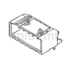 Wafer connettore filo-PCB con passo 2,50 mm Mini-Lock™ (53426) 53426-1410
