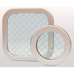 Cornici per finestre di osservazione in alluminio pressofuso per uso generico, tipo APY, IP55