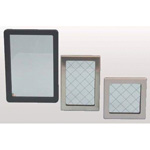 Cornice in foglio di acciaio con finestra di osservazione per strumentazione: Tipo SN, IP55