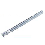 Fresa in metallo duro integrale per lavorazione alluminio (gambo lungo) (gambo sottile) (con testa torica, tipo in miniatura), AL-SEES3-LS-R02