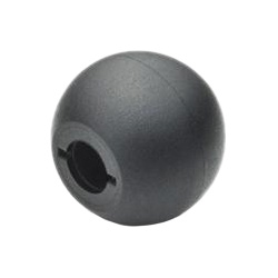 Ball knobs, press on type, Plastic