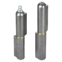 Cerniere a pressione ad angolo / saldabili / ottone Anelli distanziatori / acciaio / GN 128 / GANTER 128-50-MS