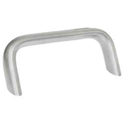 Inclined Stainless Steel-Cabinet "U" handles