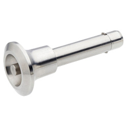 Locking pins with axial lock, Stainless Steel 1.4305