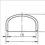 Raccordo di testa a saldare per tubi – in acciaio – tappo – bianco JIS(G)-C-PT370-4B-S40