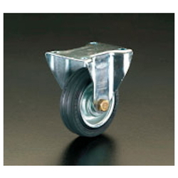 Ruote per attrezzature (ruote fisse) / Diametro ruota × larghezza: 125 × 37,5 mm. Capacità di carico: 120 kg