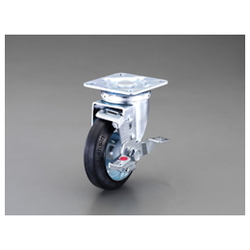 Ruote con freno (ruote piroettanti) / diametro ruota × larghezza: 125 × 38 mm