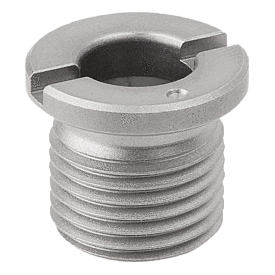 Boccole di posizionamento in acciaio inox per cilindro di posizionamento, pneumatiche (K1739)