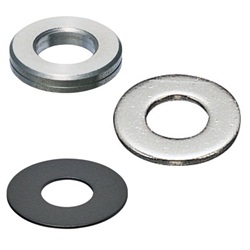 Rondella piatta in acciaio inox / UUW-0000-00 UW-2505-05