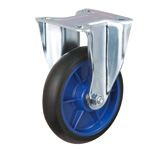 Ruote girevoli spunto a bassa resistenza LR-WK modello ruote in gomma fissaggio
