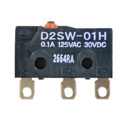 Interruttori di base sigillati Sub-Miniature D2SW-01L3M