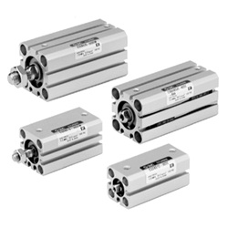 Compact Cylinder, Anti-Lateral Load Type CQS□S Series CDQSBS25-50DCM
