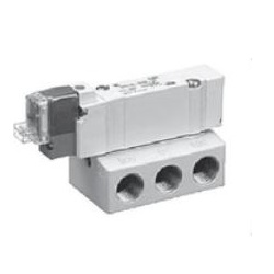 Prodotto conforme agli standard UL base per elettrovalvola a 3 vie tipo di connessione unità singola serie SY300/500