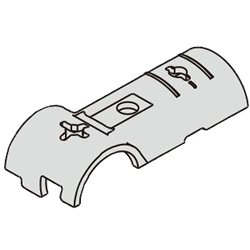 Giunti metallici singoli / unità per telai tubolari - Componenti NS-1  /  NS-1N NS-1