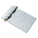 Cerniere piatte / non forate / asimmetriche / smontabili / laminate / acciaio / grezzo / B-550 / TAKIGEN B-550-4