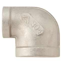 Giunto per tubo filettato in acciaio inossidabile - A gomito con diametro diverso RL-20X15A-SUS