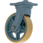 Ruote girevoli con perno in Uretano per carichi pesanti (Modello UHB-g) Montaggio Duttile FCD UHB-G200X65