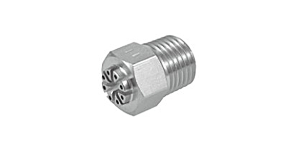 KNS Low-Noise Nozzle With Male Thread External Appearance
