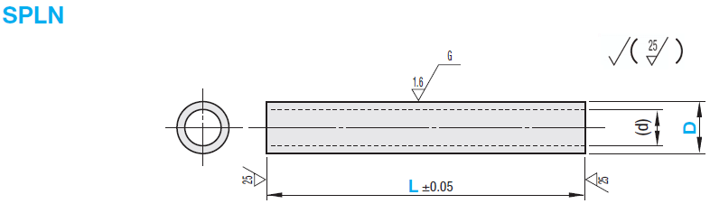 Tubi in acciaio inox/A parete sottile/spessore parete selezionabile:Immagine relativa