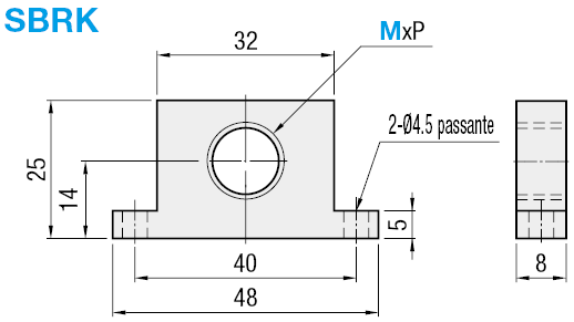 Accessori per rotaie/Staffa a T:Immagine relativa