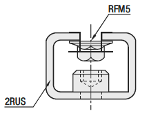 Rotaie per interruttori e sensori/In acciaio/lunghezza standard:Immagine relativa