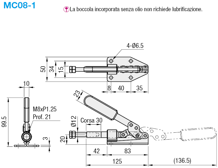 Leva verticale/base orizzontale/push-pull:Immagine relativa