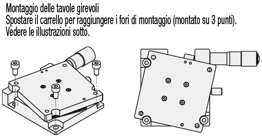 [Standard] Tavole girevoli/testina micrometrica:Immagine relativa