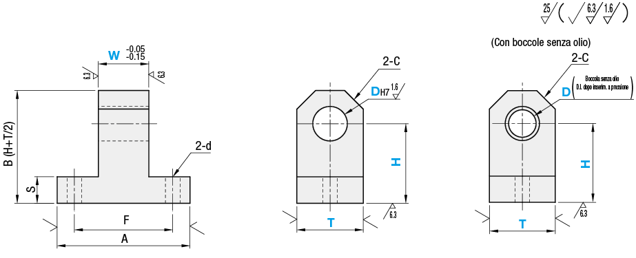 Basi cerniera spesse/A T/Standard/W,H configurabili:Immagine relativa