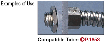 Flexible Model Tube Connector for KSN (Head for Panel Mounting):Related Image
