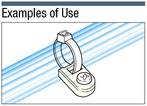 Cable Tie Fixture (Screw Fastening Model)_7:Related Image