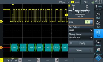 Modulo di espansione attivazione e decodifica UART / RS232 per la serie RTH