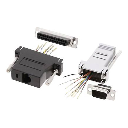 Adattatore D-SUB-RJ45, senza schermatura