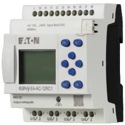 Relè di controllo, easyE4 (espandibile, Ethernet),100 - 240 V AC, 110 - 240 V DC, ingressi digitali: 8, uscite digitali: 4 relè, morsetto a vite EASY-E4-AC-12RC1