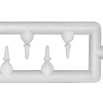 Chiave di polarizzazione per connettore scheda-a-scheda con passo 2mm