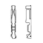 Contatto per connettore scheda-a-scheda con passo 2.54mm serie A1 / A2