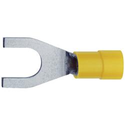 Morsetto a U 4 mm² 6 mm² Ø foro = 8,4 mm Parzialmente isolato Giallo Klauke 650