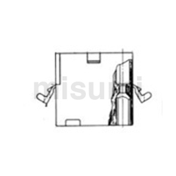 Alloggiamento terminale relè Minifit con passo 4.80mm (5025, spina)