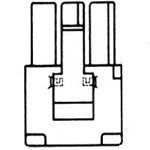 Alloggiamento terminale relè Minifit con passo 4,80 mm (5025, femmina)