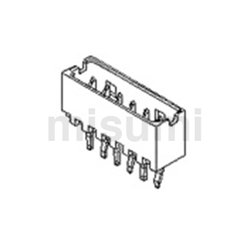 Wafer diritto con passo 2,00 mm MicroBlade™ per PCB (51004)