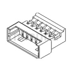 Alloggiamento PCB con passo 1,25 mm PicoBlade™ (51047)
