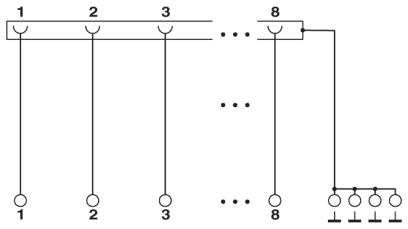 Modulo di interfaccia, VIP-2/PT/RJ45