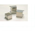 Piccola scatola in acciaio inox impermeabile e antipolvere con piedi di montaggio esterni (modello avvitato), serie KLB