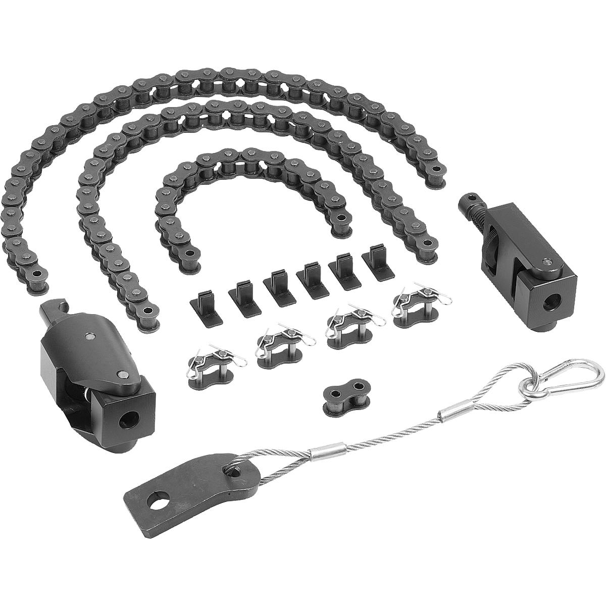 Set tendicatena acciaio (K1650)